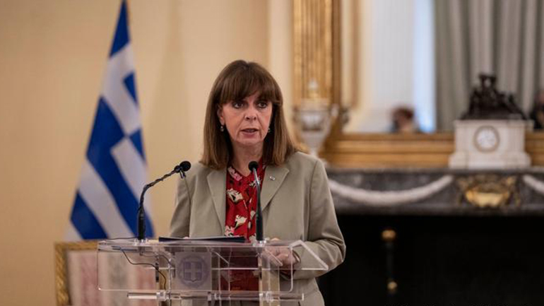 Η πρόεδρος Κ. Σακελλαροπούλου στο Βερολίνο